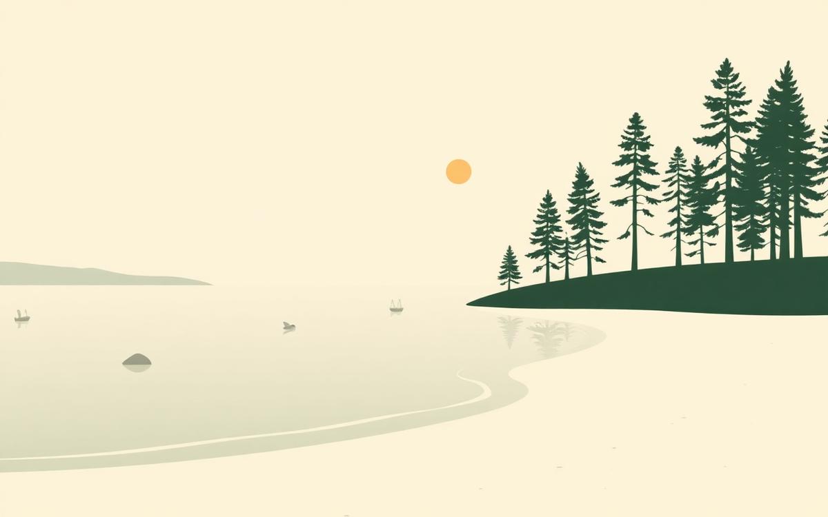 Illustration som visar miljön för badplats i Malmö
