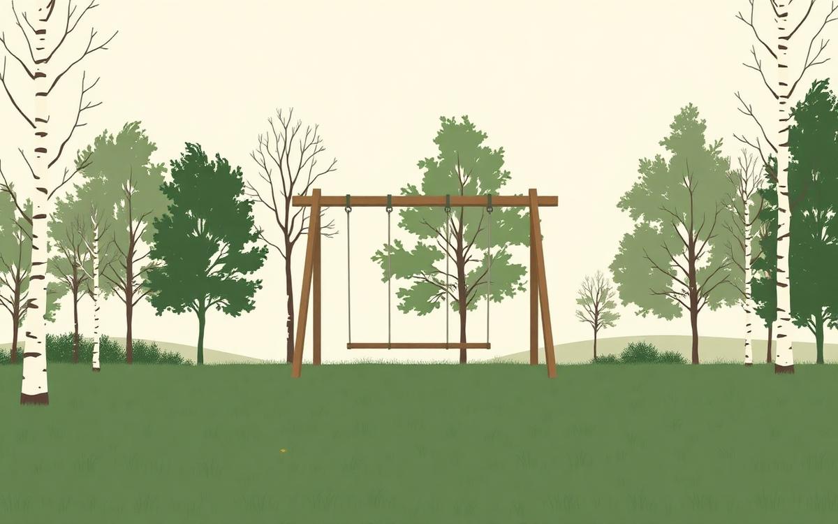 Illustration som visar miljön för lekplats i Lund