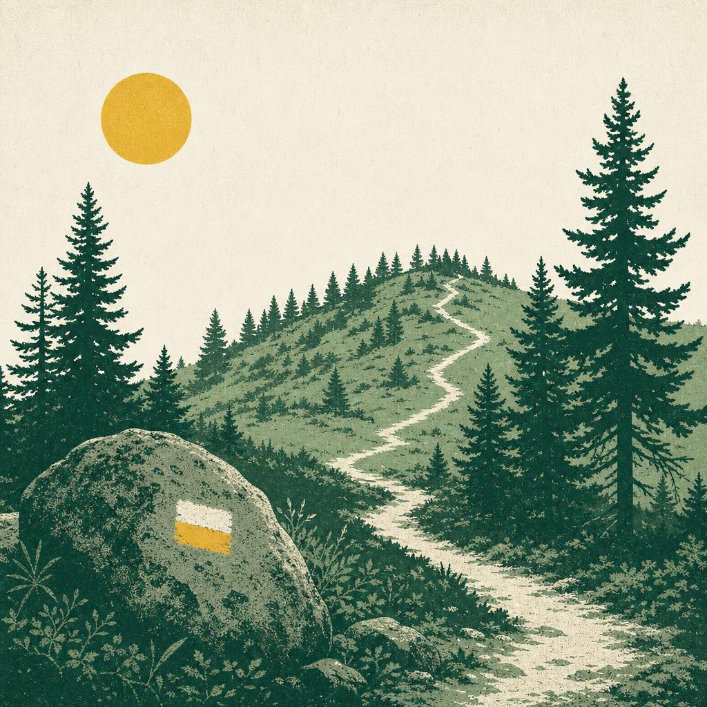 Illustration som visar miljön för vandring i Botkyrka